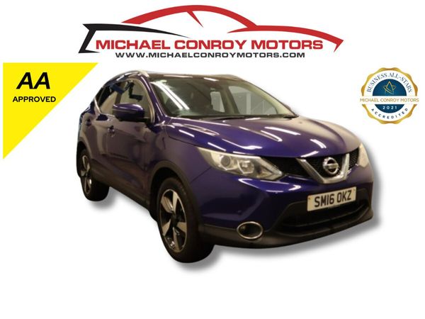 Nissan Qashqai SUV, Petrol, 2016, Blue