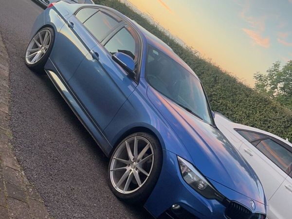 BMW 3-Series Saloon, Diesel, 2013, Blue