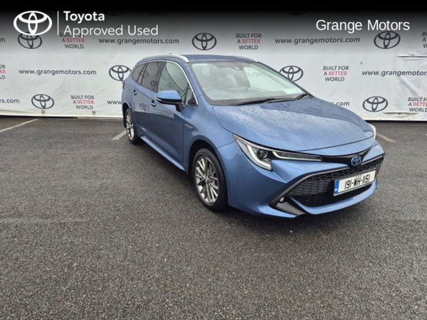 Toyota Corolla Estate, Hybrid, 2019, Blue