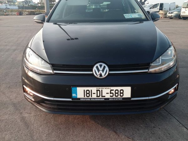 Volkswagen Golf Estate, Diesel, 2018, Black