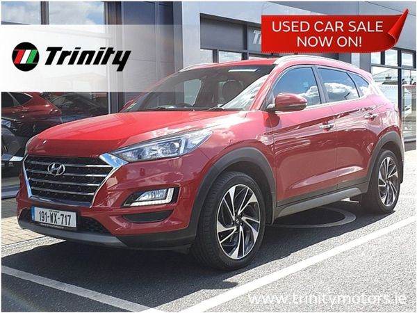 Hyundai Tucson SUV, Diesel, 2019, Red