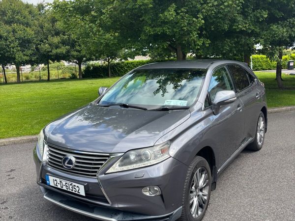 Lexus RX SUV, Petrol Hybrid, 2012, Grey