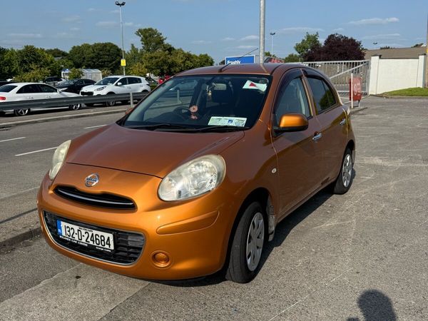 Nissan March Hatchback, Petrol, 2013, Orange