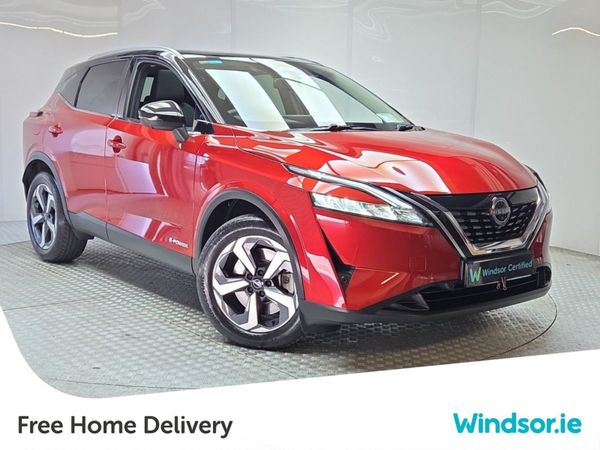 Nissan Qashqai MPV, Hybrid, 2024, Red