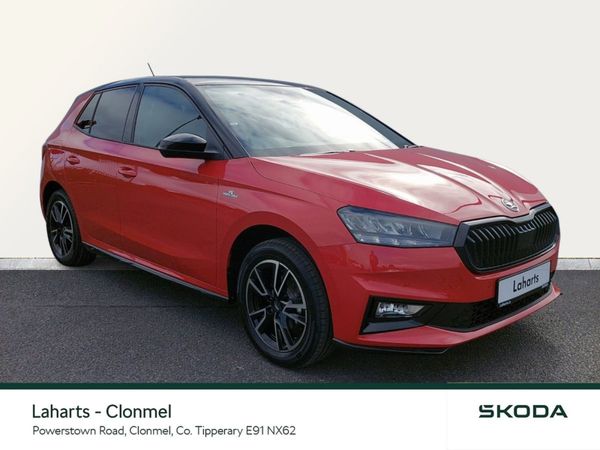 Skoda Fabia Hatchback, Petrol, 2025, Red