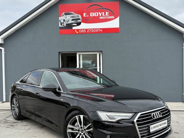 Audi A6 Saloon, Diesel Hybrid, 2021, Black
