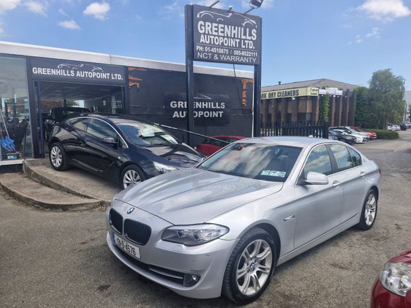 BMW 5-Series Saloon, Diesel, 2013, Silver