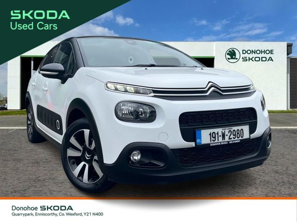 Citroen C3 Hatchback, Petrol, 2019, White