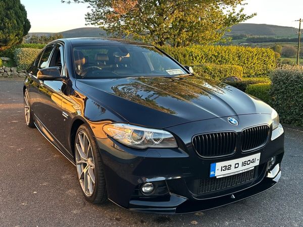 BMW 5-Series Saloon, Diesel, 2013, Black