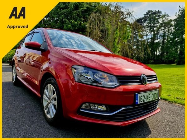 Volkswagen Polo Hatchback, Petrol, 2016, Red
