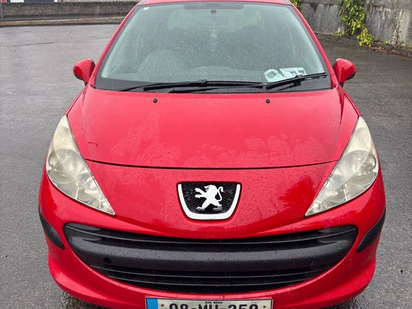 Peugeot 207 Hatchback, Petrol, 2008, Red