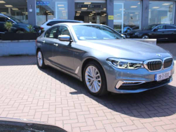 BMW 5-Series Saloon, Petrol Plug-in Hybrid, 2019, Grey