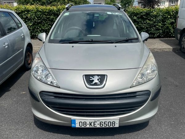 Peugeot 207 Estate, Petrol, 2008, Silver
