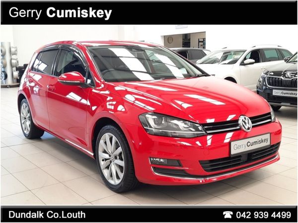 Volkswagen Golf Hatchback, Petrol, 2013, Red