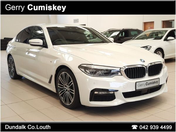 BMW 5-Series Saloon, Diesel, 2018, White