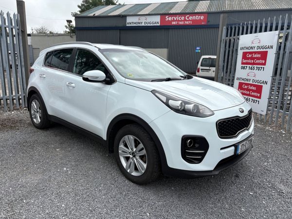 Kia Sportage SUV, Diesel, 2017, White