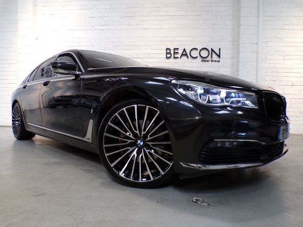 BMW 7-Series Saloon, Petrol Plug-in Hybrid, 2018, Grey