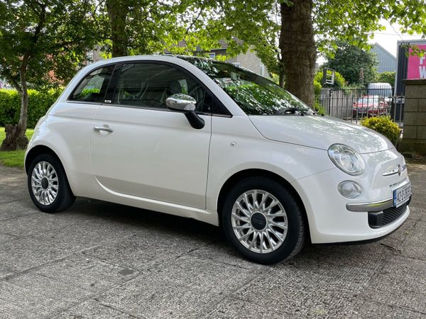 Fiat 500 Hatchback, Petrol, 2014, White
