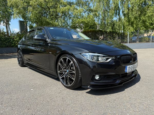 BMW 3-Series Saloon, Diesel, 2017, Black