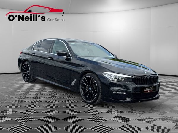 BMW 5-Series Saloon, Diesel, 2017, Black