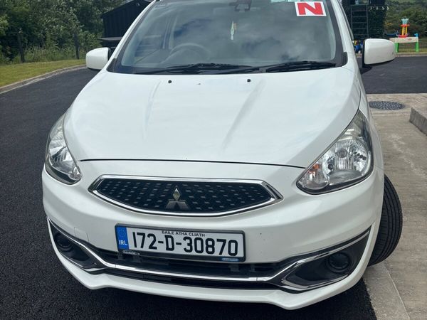 Mitsubishi Mirage Hatchback, Petrol, 2017, White