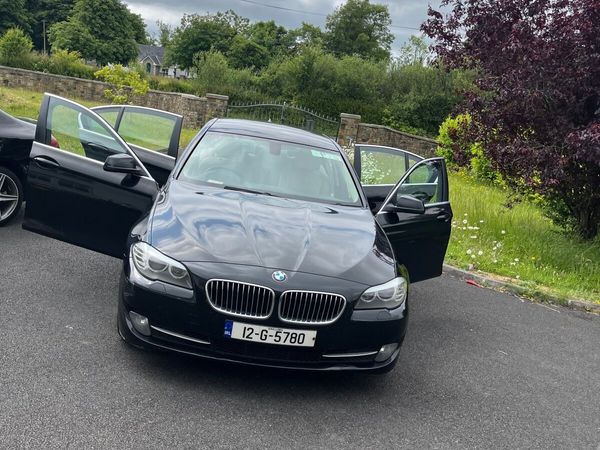 BMW 5-Series Saloon, Diesel, 2012, Black