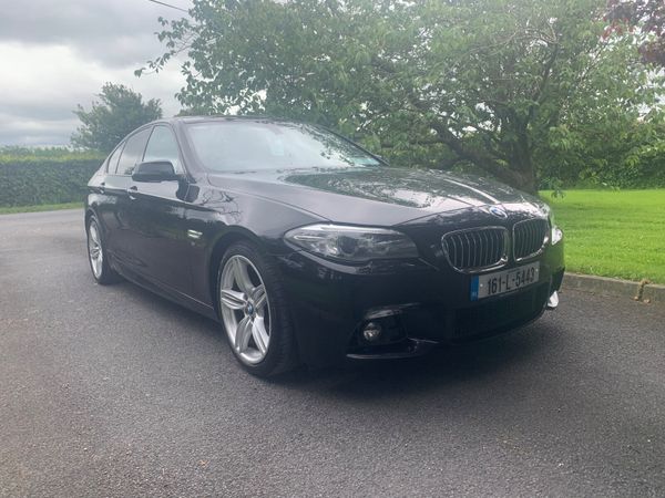 BMW 5-Series Saloon, Diesel, 2016, Black