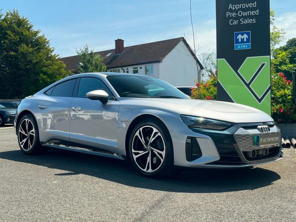 Audi e-tron GT quattro Saloon, Electric, 2023, Silver