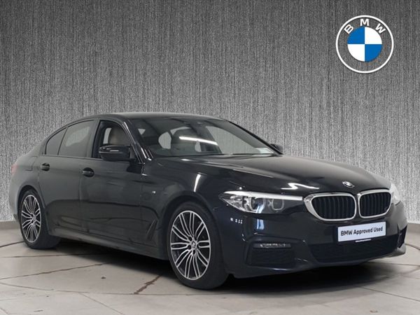 BMW 5-Series Saloon, Diesel, 2019, Black