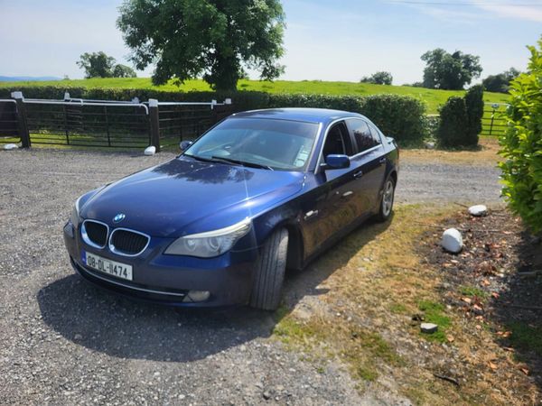 BMW 5-Series Saloon, Diesel, 2008, Blue