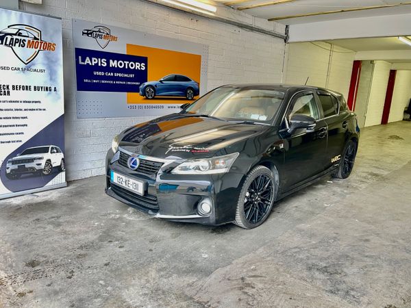 Lexus CT Hatchback, Petrol Hybrid, 2013, Black