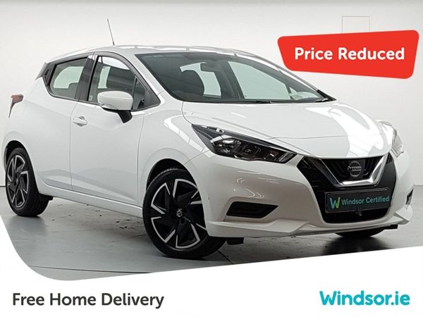 Nissan Micra Hatchback, Petrol, 2021, White