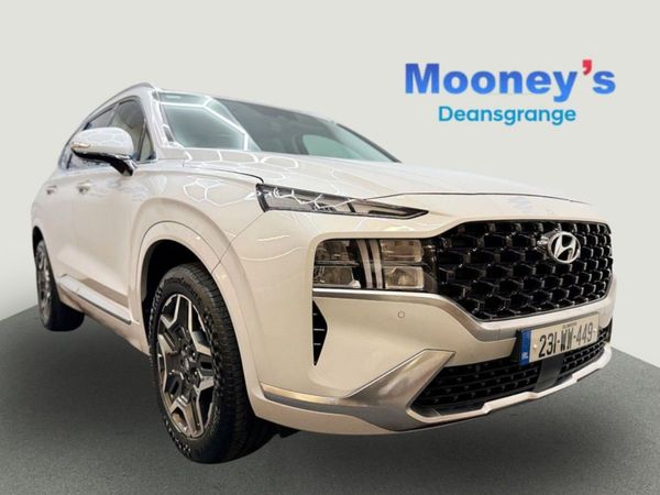 Hyundai Santa Fe SUV, Petrol Plug-in Hybrid, 2023, White