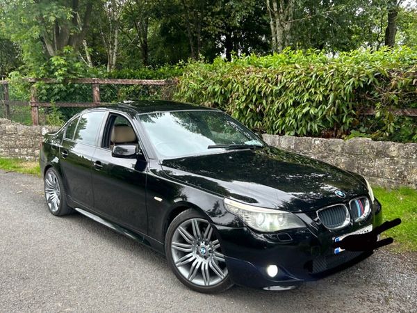 BMW 5-Series Saloon, Diesel, 2008, Black