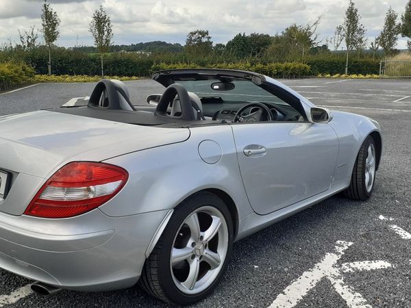 Mercedes-Benz SLK Convertible, Petrol, 2004, Silver
