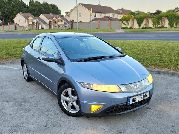 Honda Civic Hatchback, Diesel, 2008, Blue
