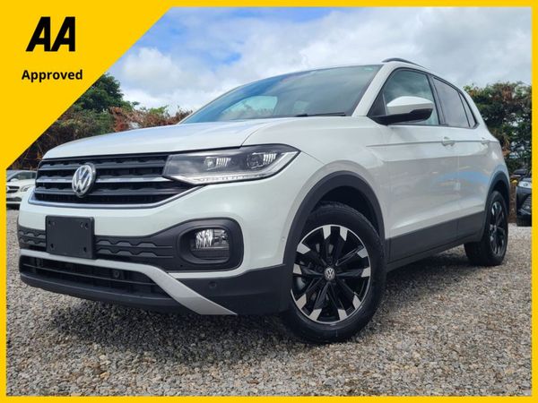 Volkswagen T-Cross SUV, Petrol, 2020, White