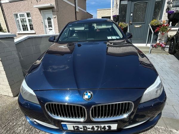 BMW 5-Series Saloon, Diesel, 2012, Blue