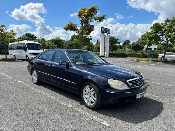 Mercedes-Benz S-Class Saloon, Petrol, 2001, Blue