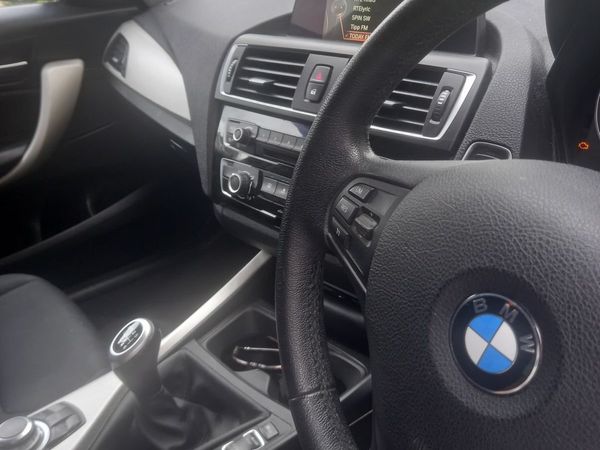 BMW 1-Series Hatchback, Diesel, 2016, Silver