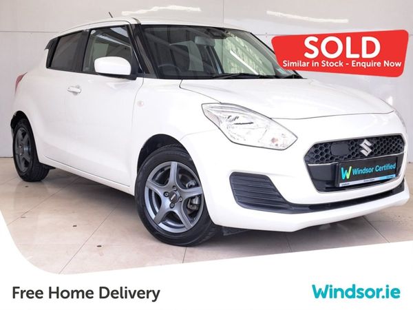 Suzuki Swift Hatchback, Petrol, 2019, White