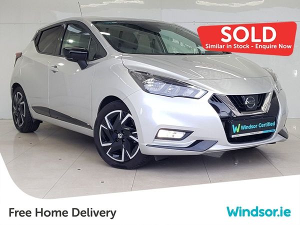 Nissan Micra Hatchback, Petrol, 2022, Silver