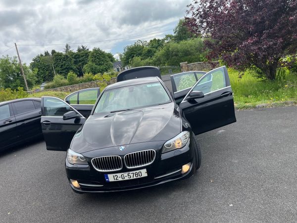 BMW 5-Series Saloon, Diesel, 2012, Black
