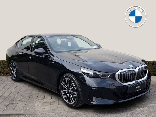 BMW 5-Series Saloon, Petrol Plug-in Hybrid, 2025, Black