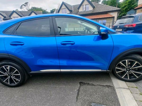 Ford Puma MPV, Petrol Hybrid, 2021, Blue