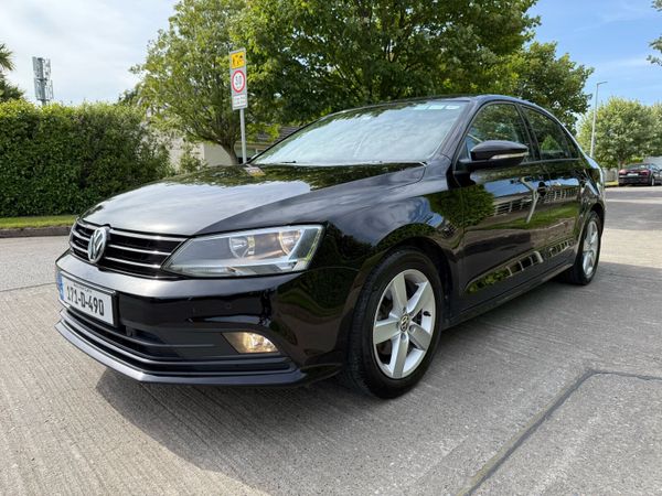 Volkswagen Jetta Saloon, Diesel, 2017, Black