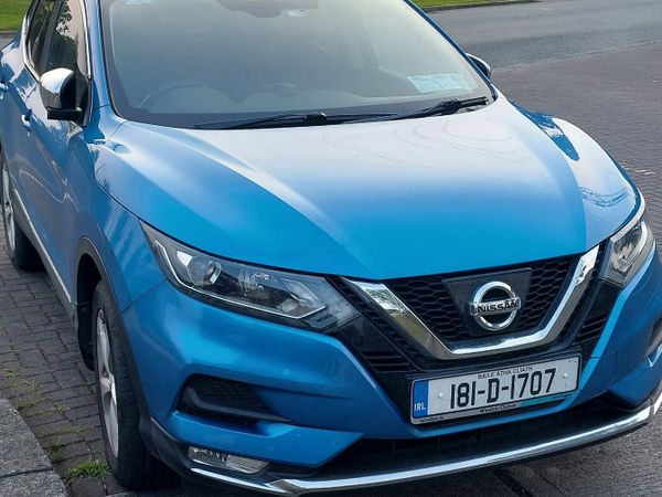 Nissan Qashqai MPV, Petrol, 2018, Blue