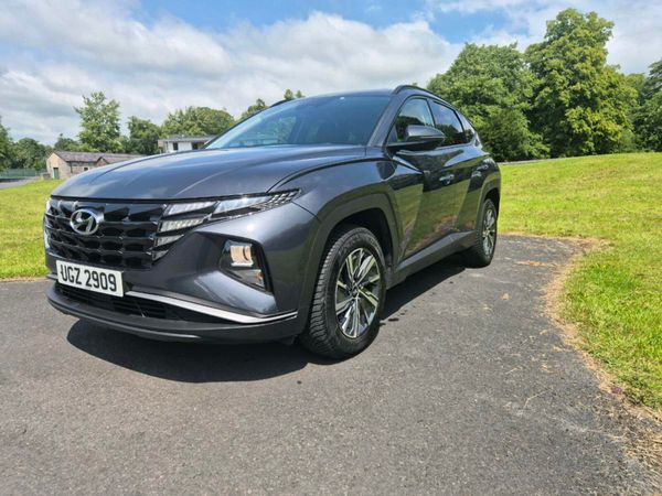 Hyundai Tucson , Petrol Hybrid, 2021, Grey