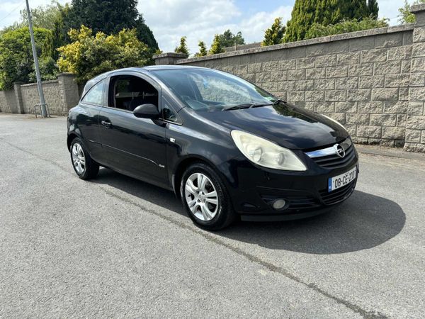 Opel Corsa Hatchback, Petrol, 2008, Black