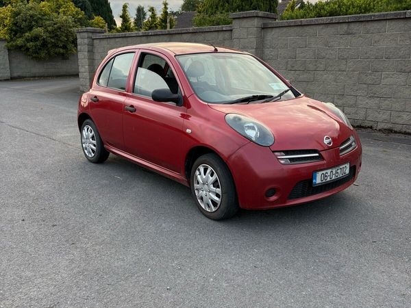 Nissan Micra Hatchback, Petrol, 2006, Red